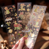 Little Prince Star Dream PVC Gold Foil Stamping Stickers,Stickers